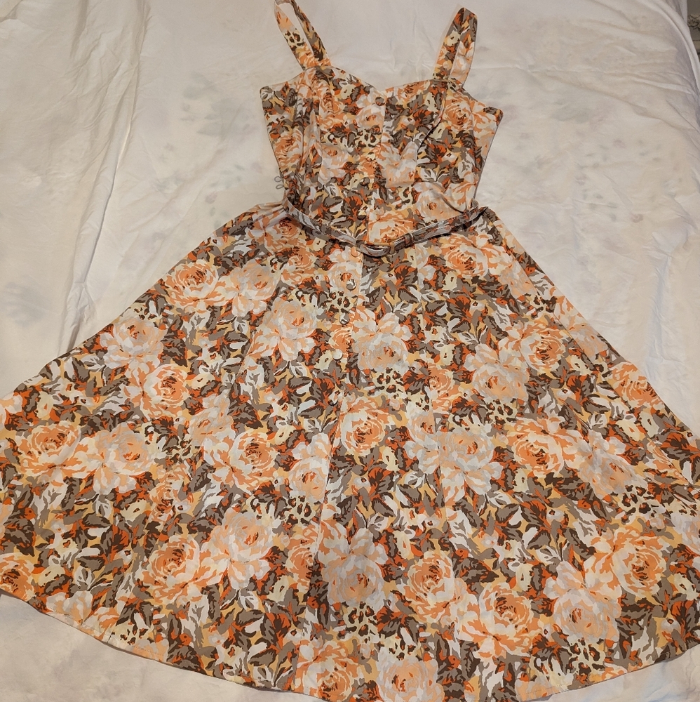 Vintage style Eva Mendes New York and company dress
